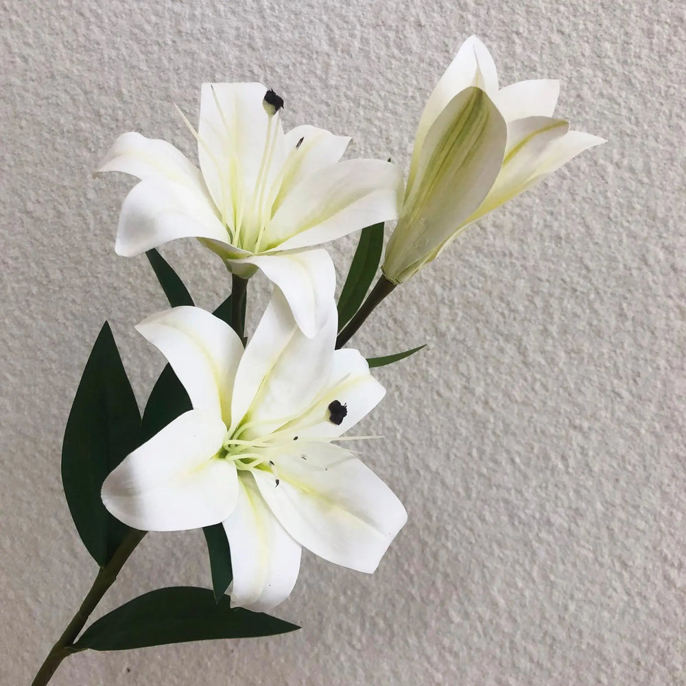 Künstliche Lilienblumen – Europäisches Seidendesign – Für Wohn-Deko