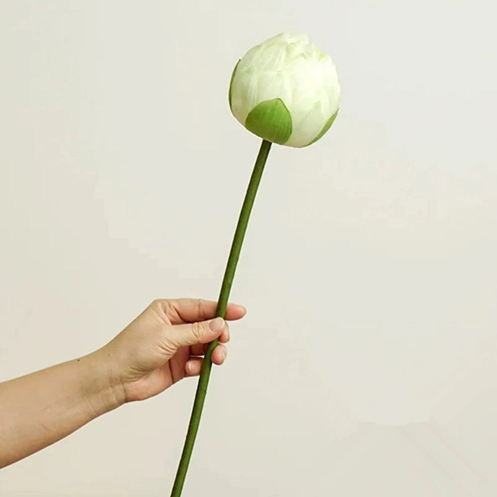 Künstliche Lotusblumen – Echtwirkendes Design – 83 cm