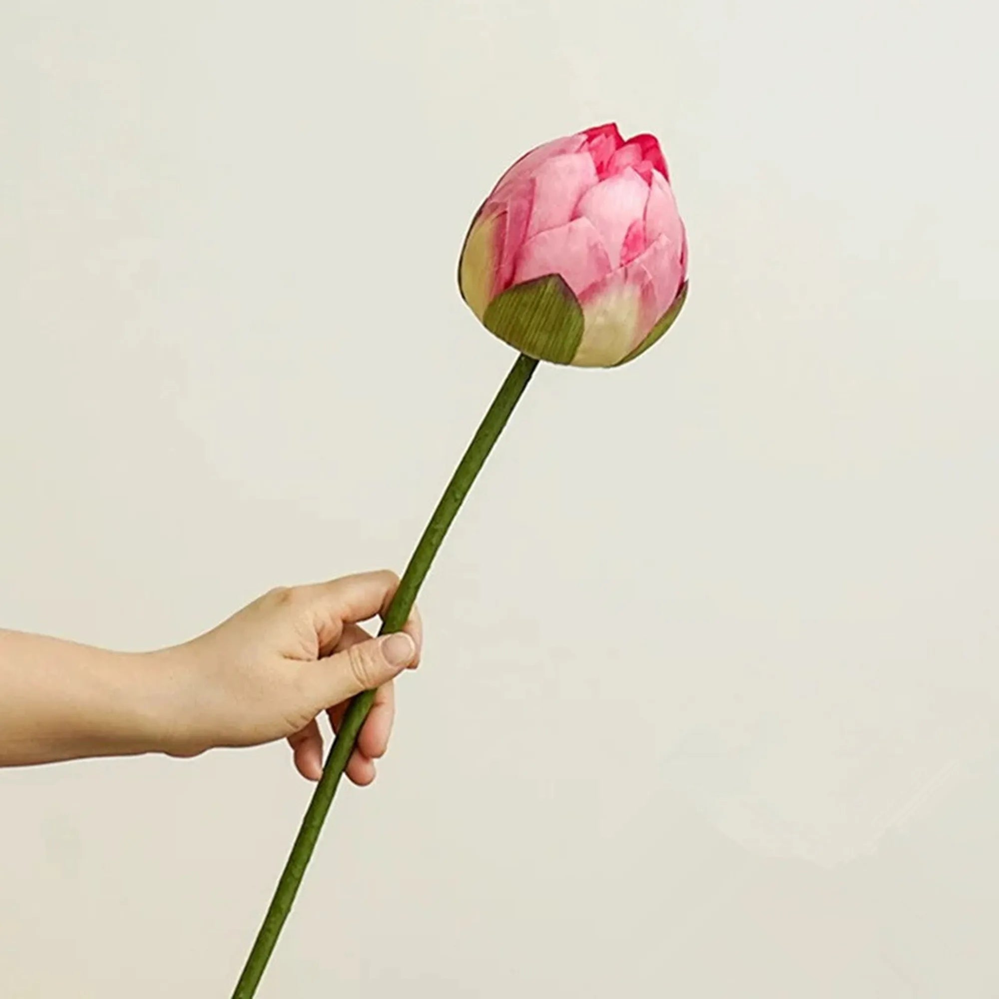 Künstliche Lotusblumen – Echtwirkendes Design – 83 cm