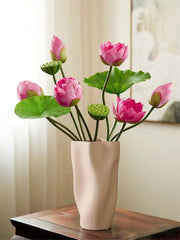 Künstliche Lotusblumen – Echtwirkendes Design – 83 cm