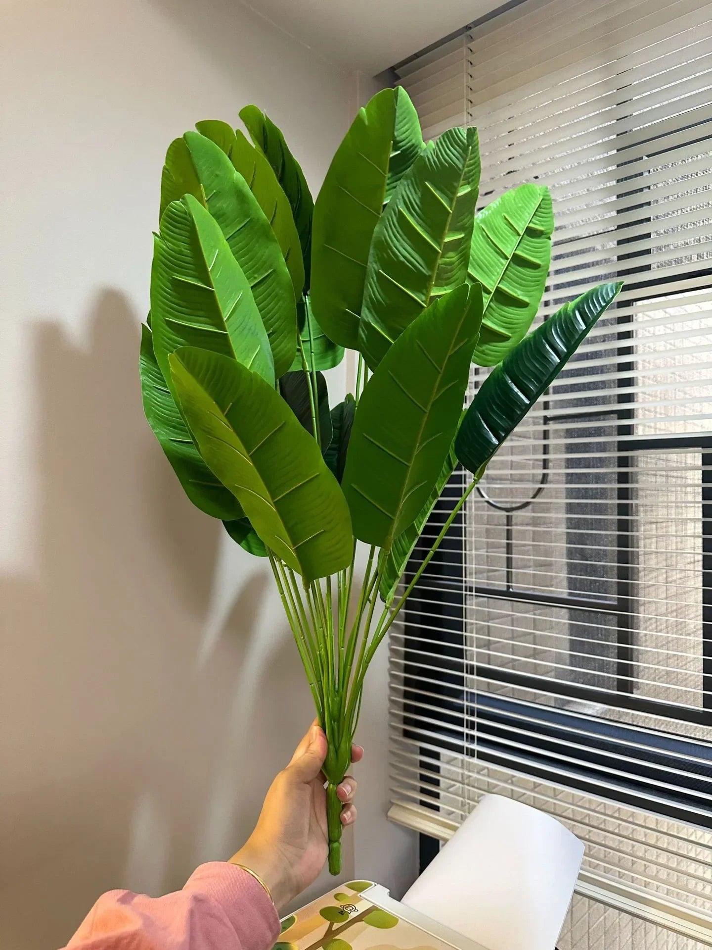 Künstliche Palmblätter – Real Touch – Exotisches Ambiente