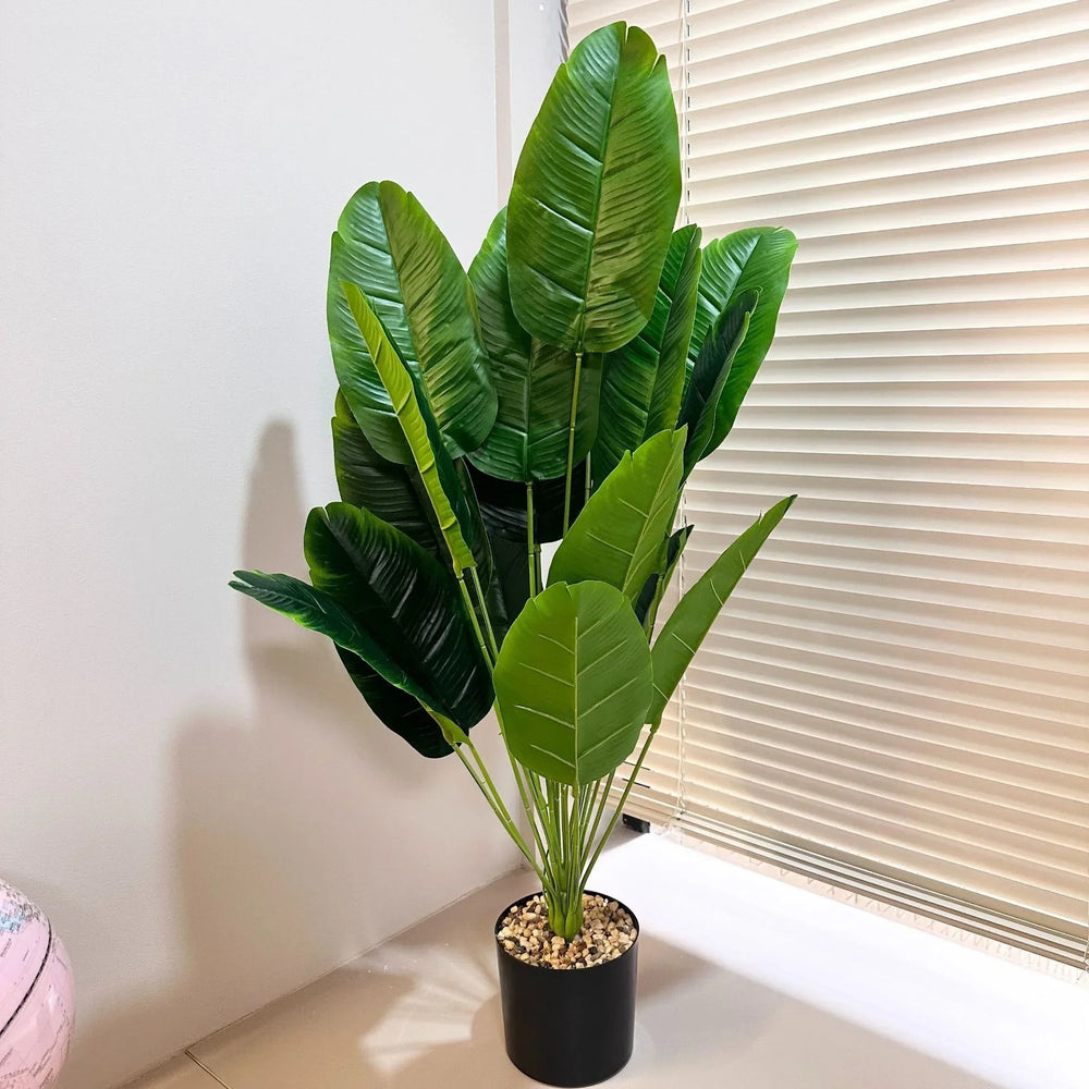 Künstliche Palmblätter – Real Touch – Exotisches Ambiente