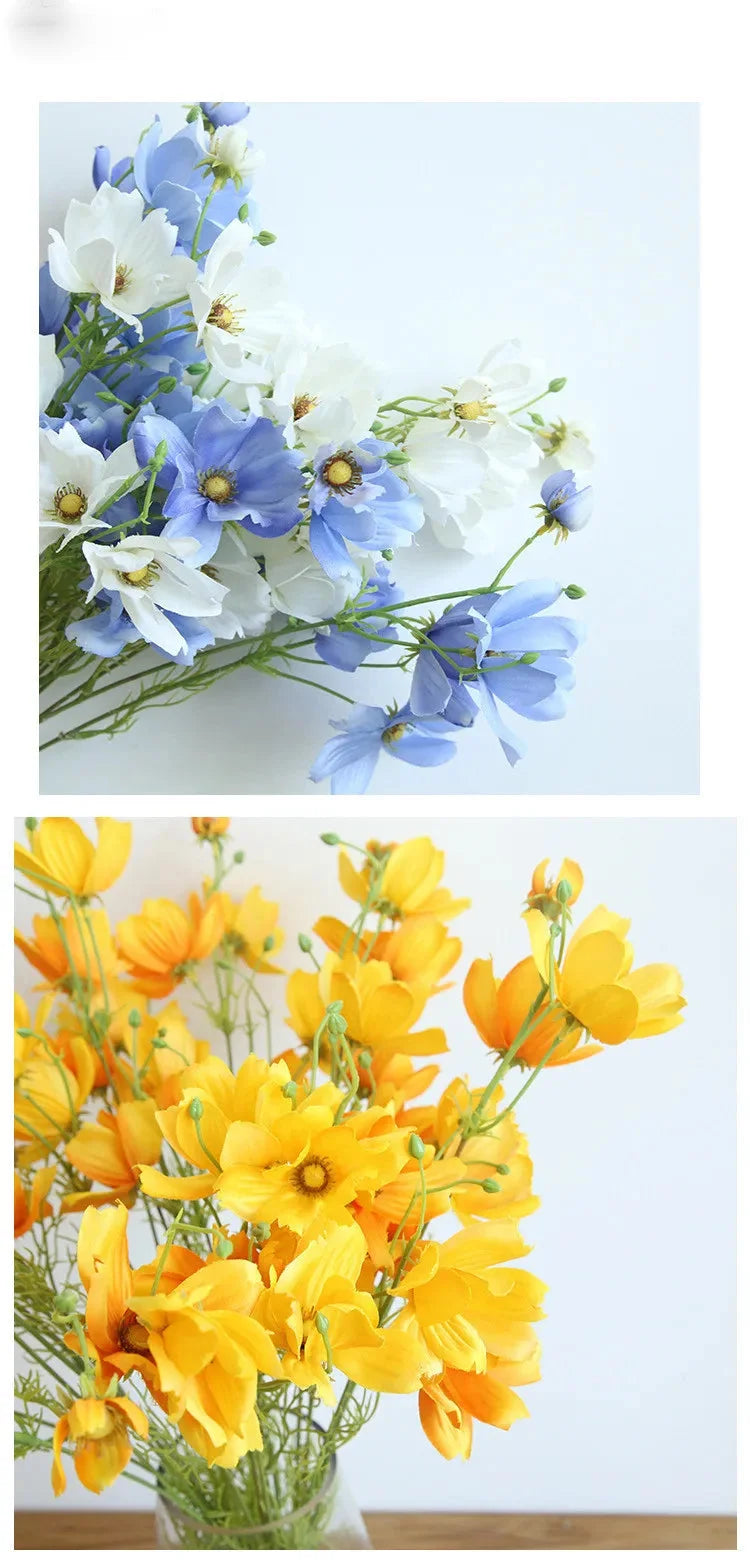 Künstliche Seiden-Koreopsis – Handgemachte Blumenpracht