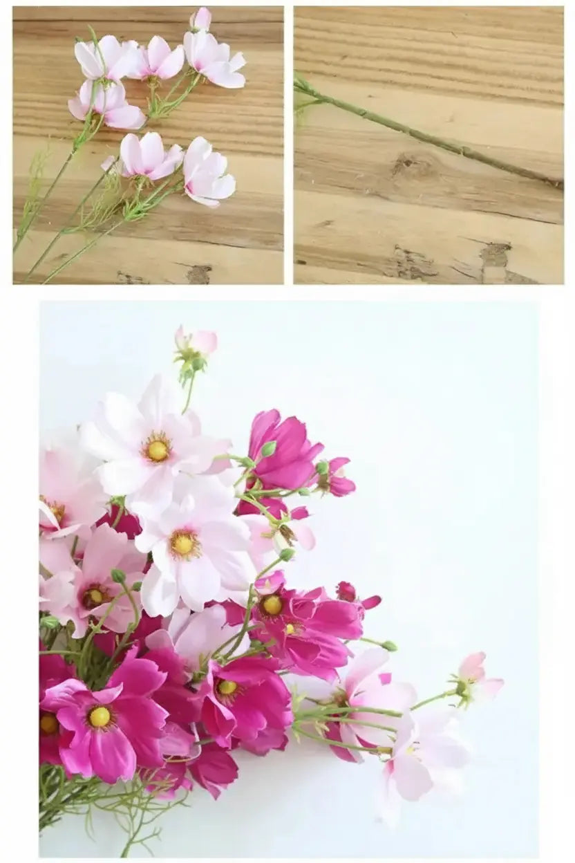 Künstliche Seiden-Koreopsis – Handgemachte Blumenpracht