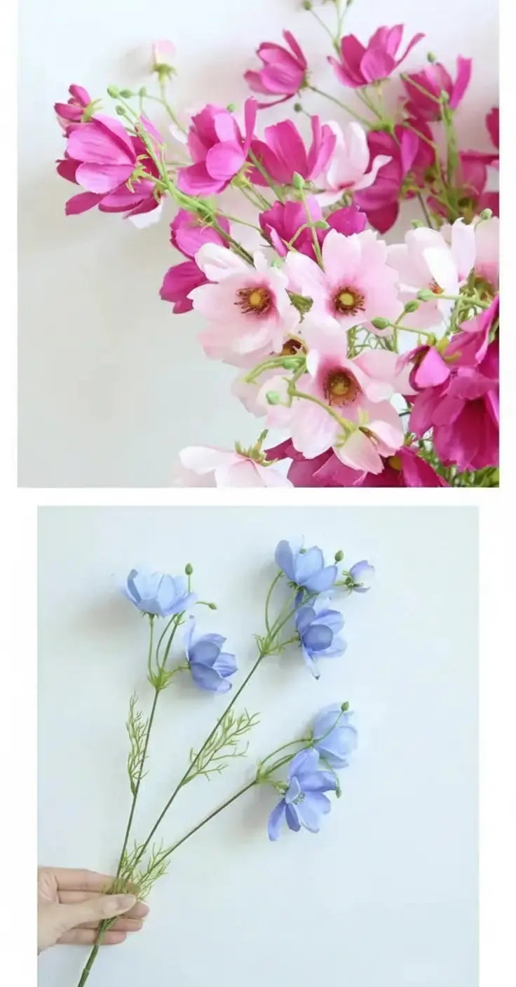 Künstliche Seiden-Koreopsis – Handgemachte Blumenpracht