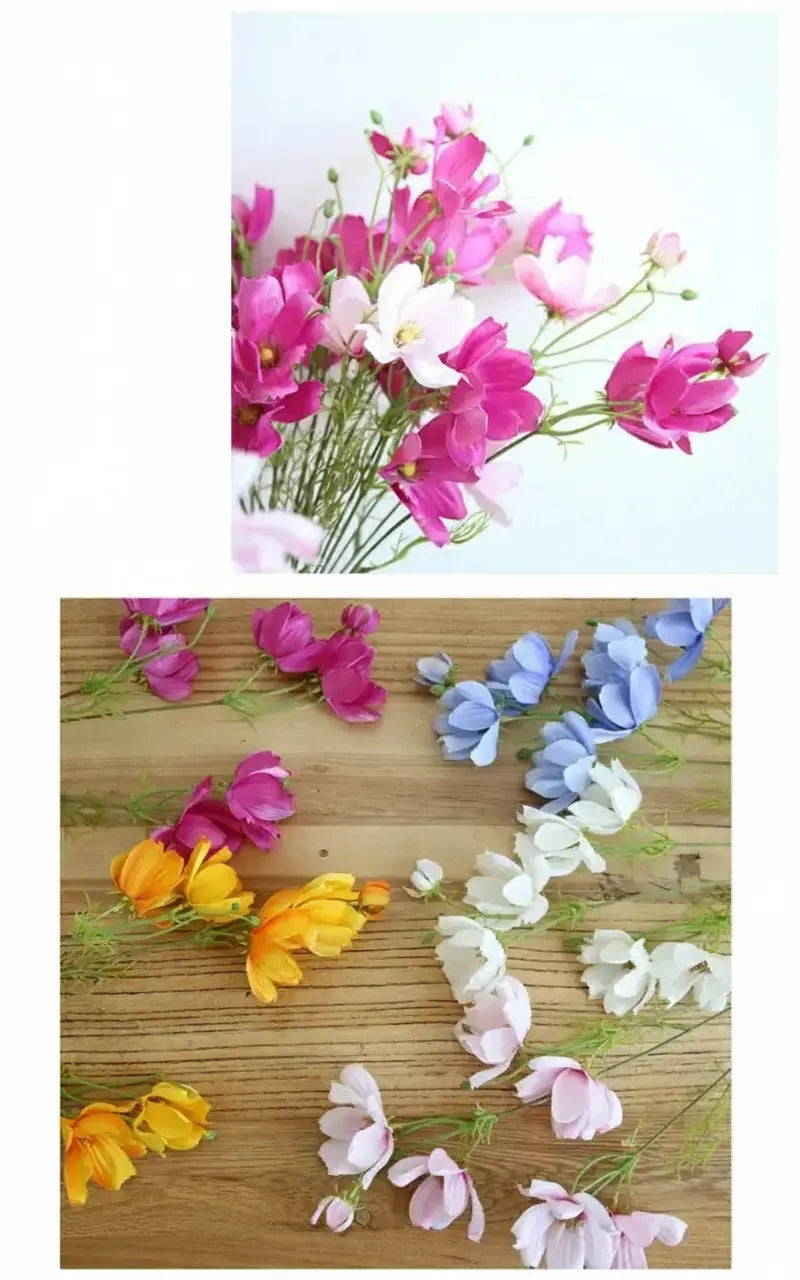 Künstliche Seiden-Koreopsis – Handgemachte Blumenpracht