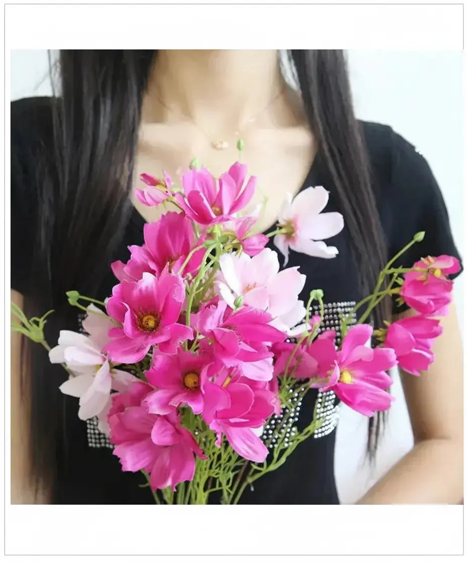 Künstliche Seiden-Koreopsis – Handgemachte Blumenpracht