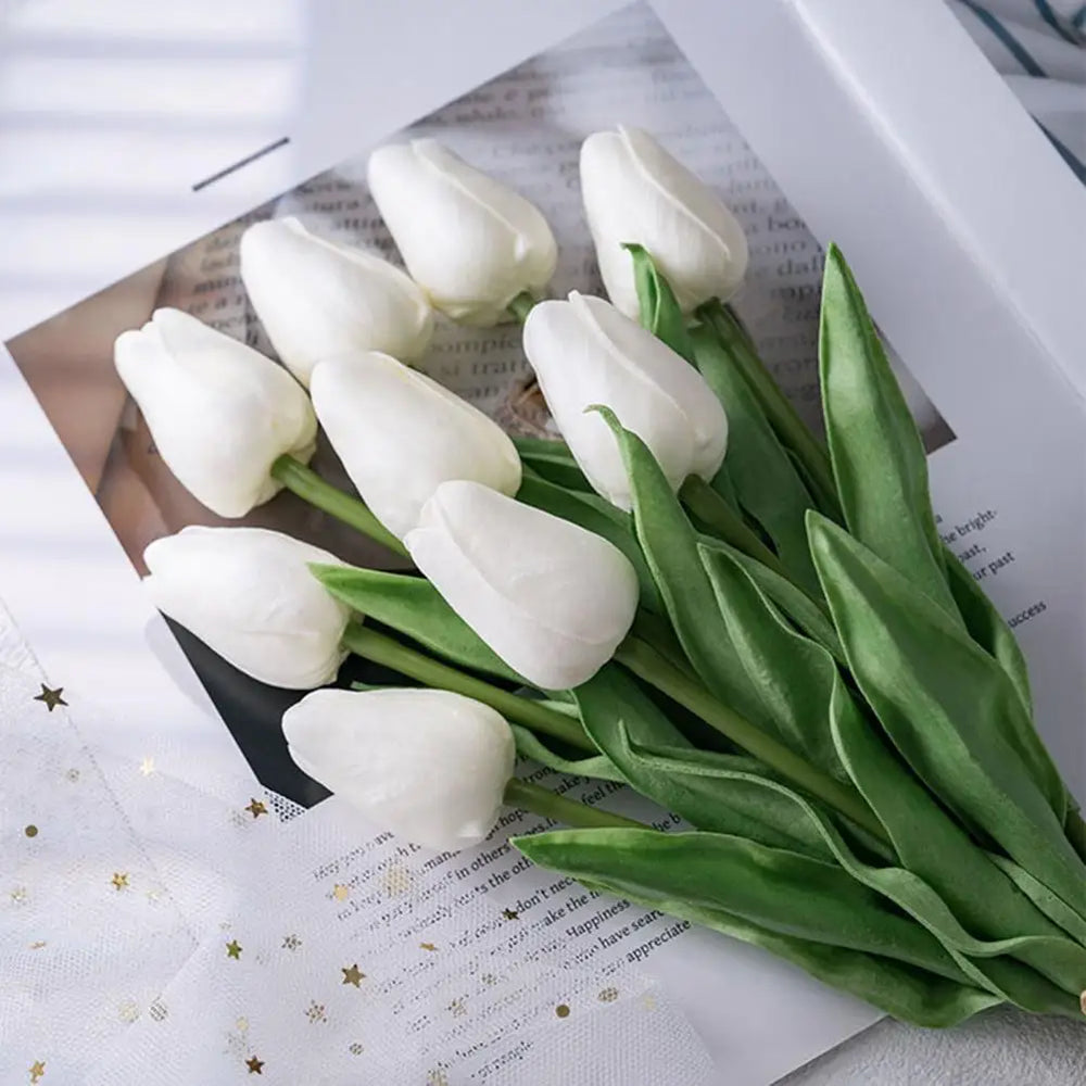 Künstliche Tulpen – Realistisches Design – Biegsame Stiele