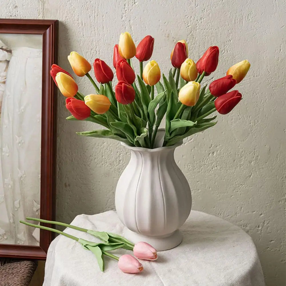 Künstliche Tulpen – Realistisches Design – Biegsame Stiele