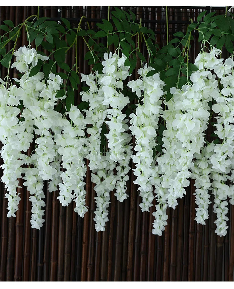 Künstliche Wisteria – Seiden-Design – 96cm Innenbereich