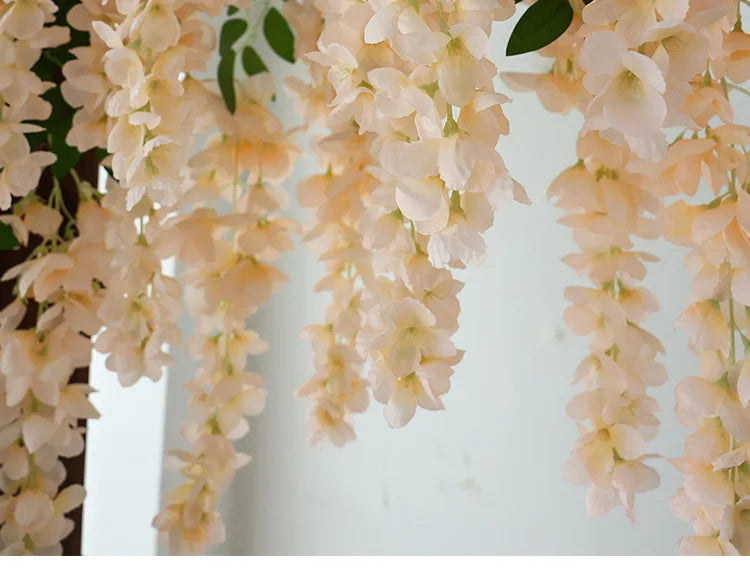 Künstliche Wisteria – Seiden-Design – 96cm Innenbereich