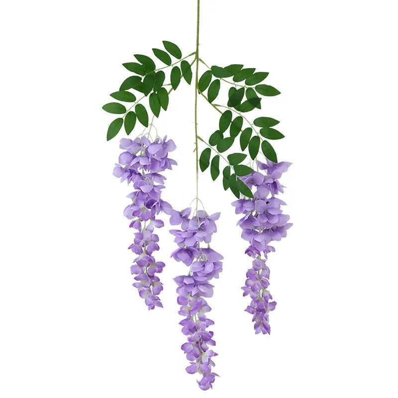 Künstliche Wisteria – Seiden-Design – 96cm Innenbereich