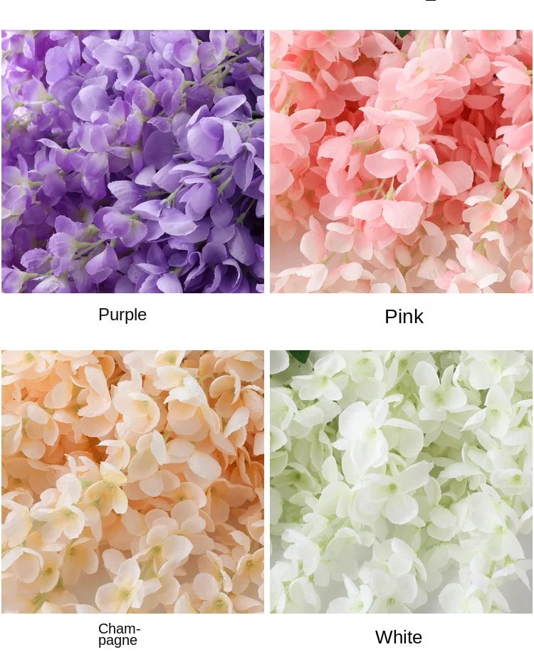 Künstliche Wisteria – Seiden-Design – 96cm Innenbereich