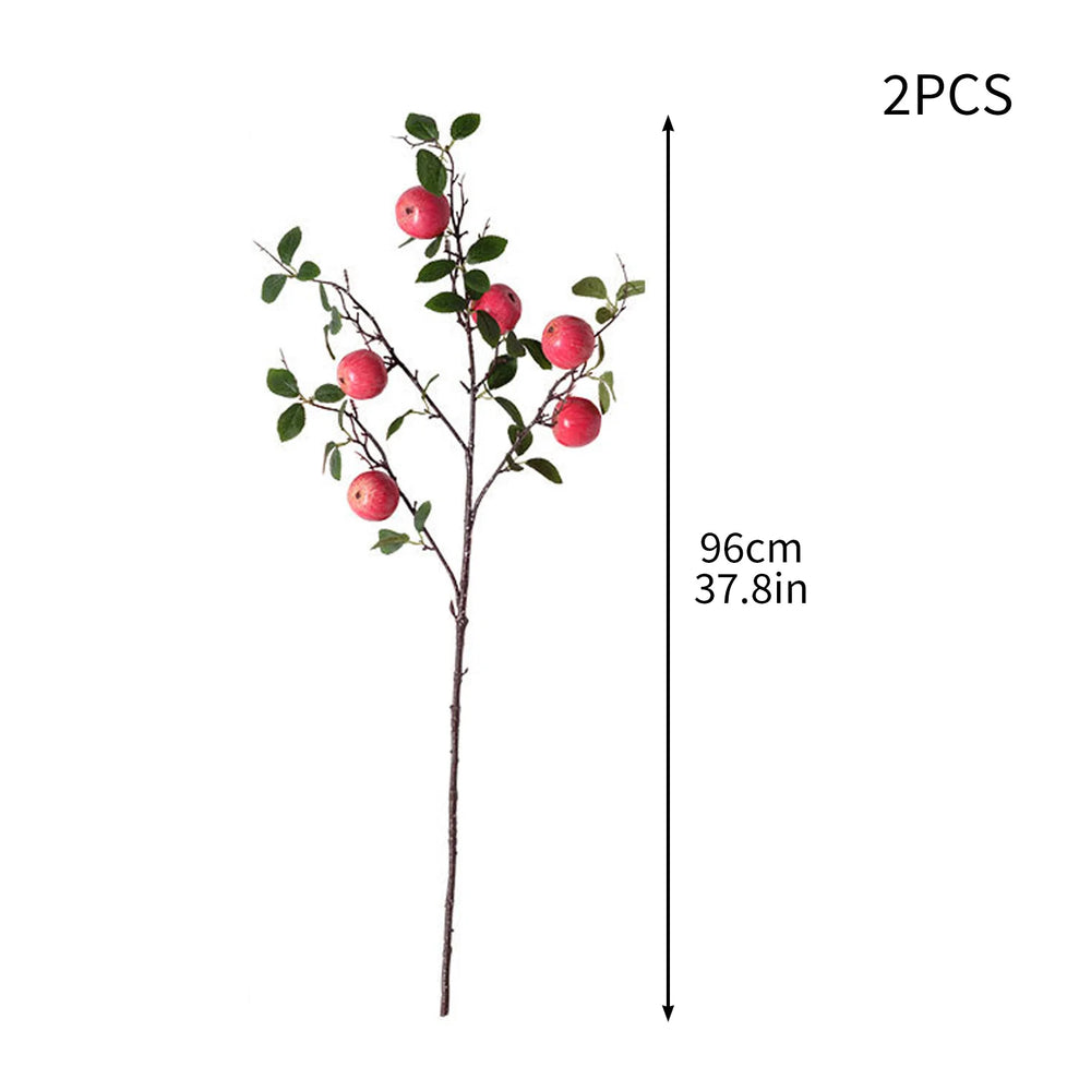 Künstlicher Apfelzweig – Schaumdesign – 60/96 cm