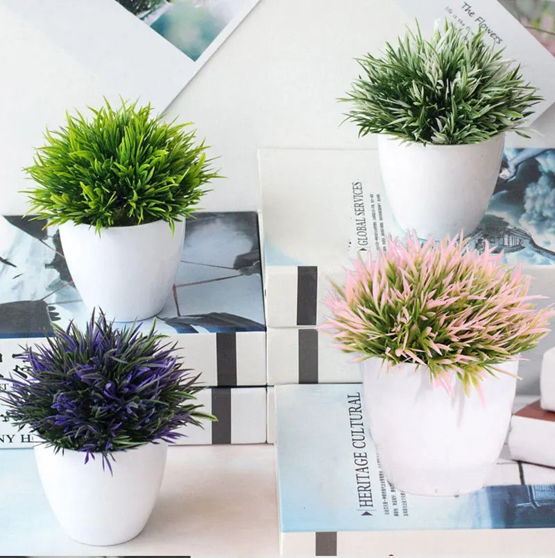 Künstlicher Bonsai – Lebendiges Design – Desktop-Dekor