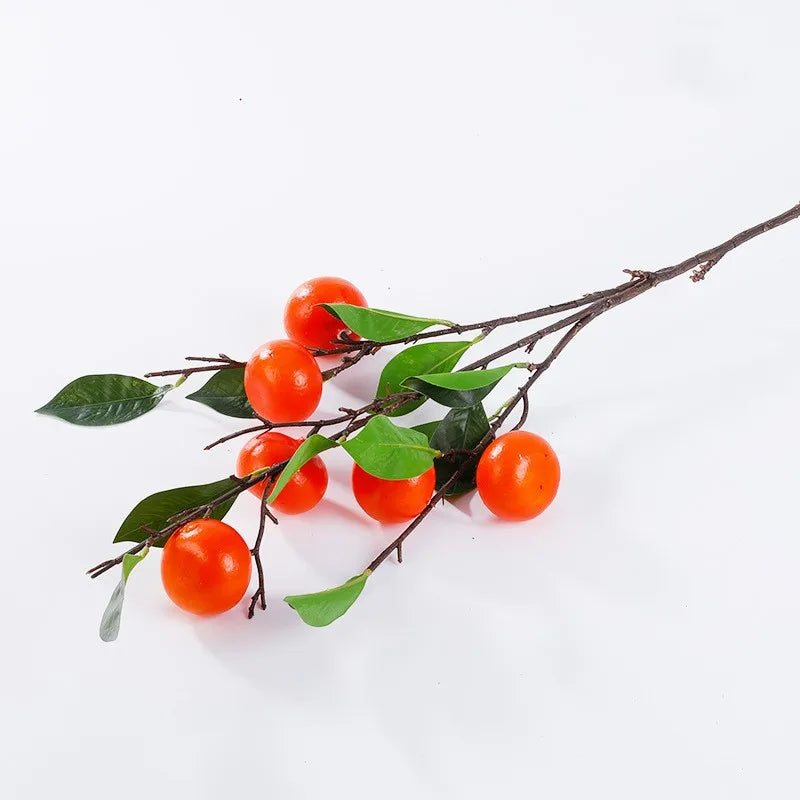 Künstlicher Granatapfelzweig – Schaum Design – 84cm Stil