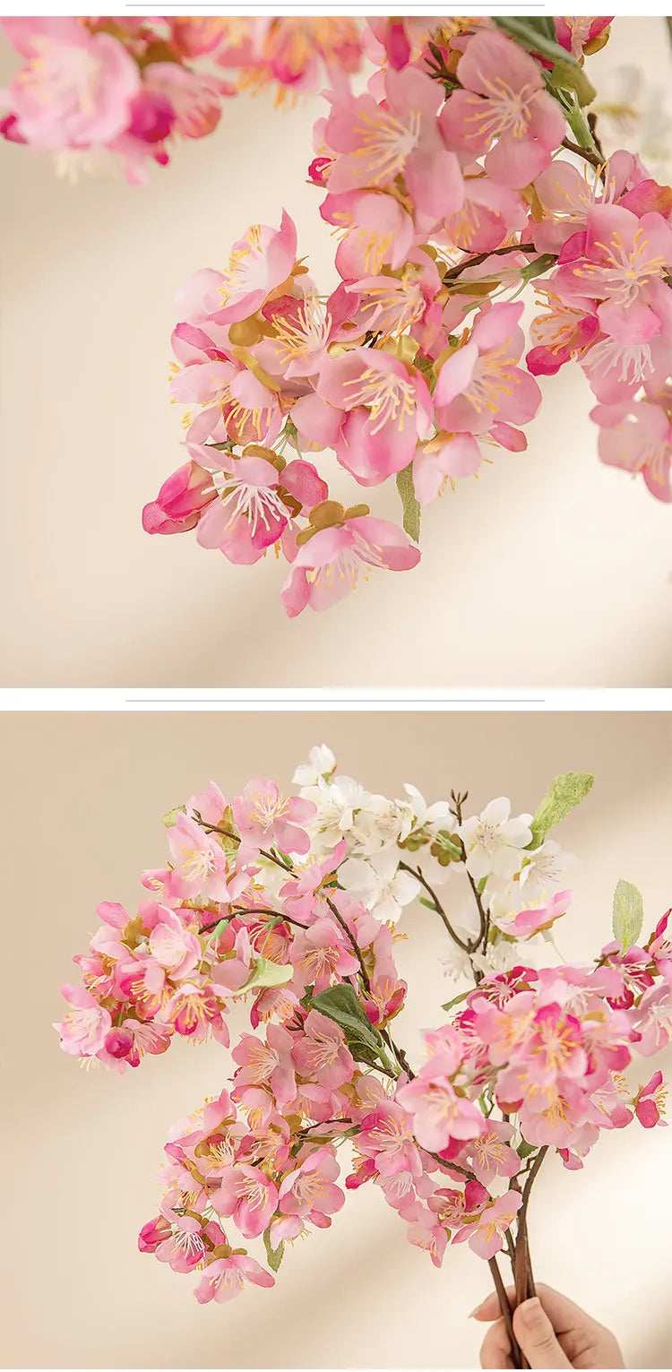 Künstlicher Kirschblütenzweig – Seidendesign – 53cm Innenbereich