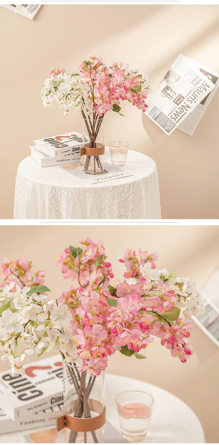 Künstlicher Kirschblütenzweig – Seidendesign – 53cm Innenbereich