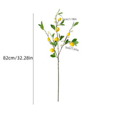 Künstlicher Zitronenzweig – Styropor Design 82cm