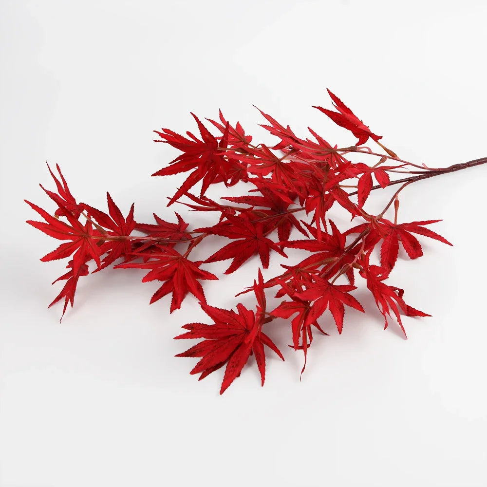 Künstliches Ahornblatt – Seidenzweig – 84cm Herbstdeko