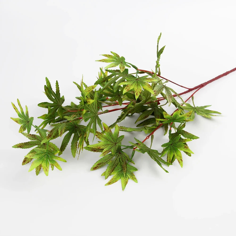 Künstliches Ahornblatt – Seidenzweig – 84cm Herbstdeko