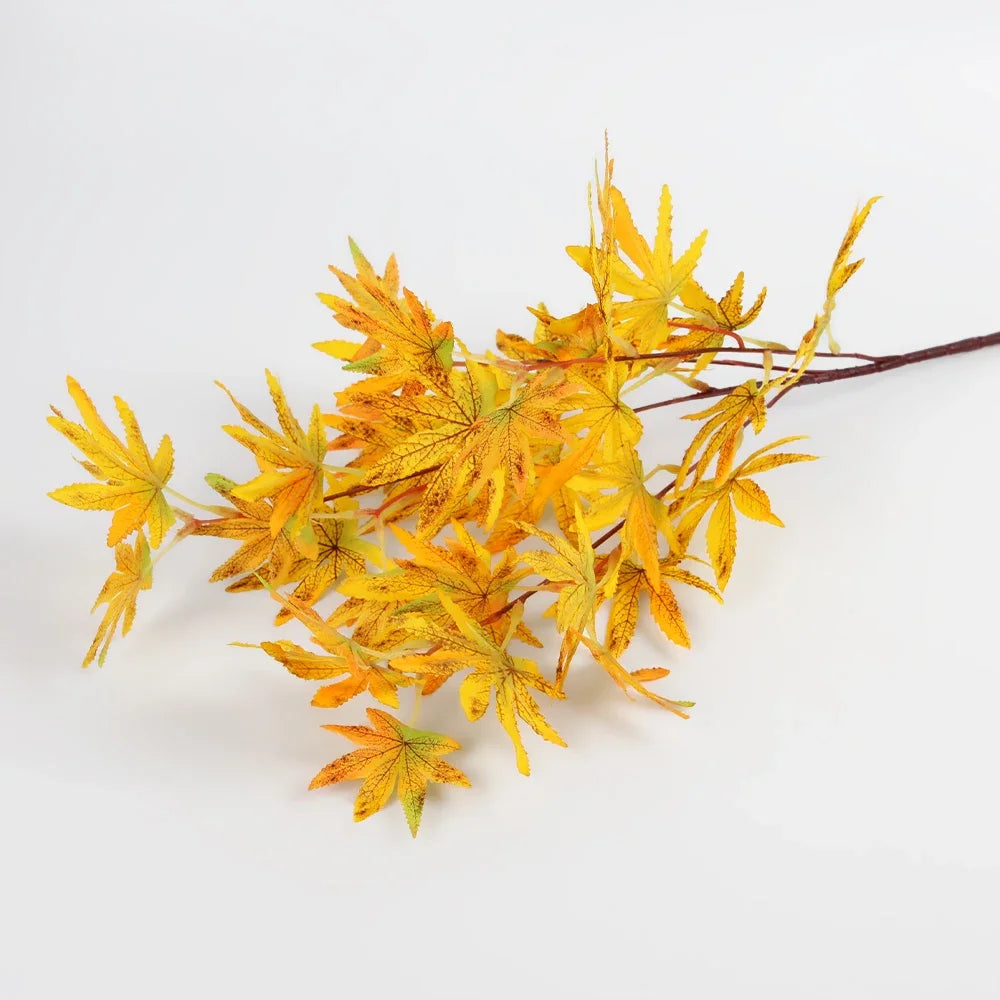 Künstliches Ahornblatt – Seidenzweig – 84cm Herbstdeko