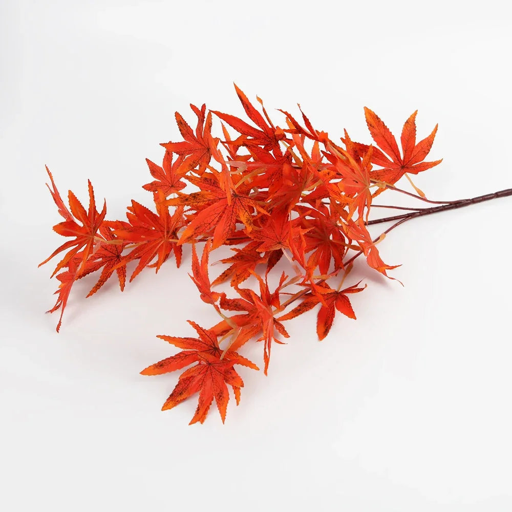 Künstliches Ahornblatt – Seidenzweig – 84cm Herbstdeko