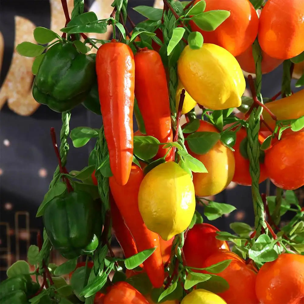 Künstliches Obst & Gemüse – Schaumstoffmix für Innenräume