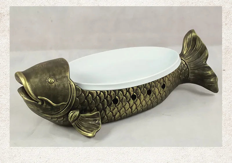 Kunstvolle Sushi-Platte – Keramik Rote Karpfen – Zuhause/Restaurant