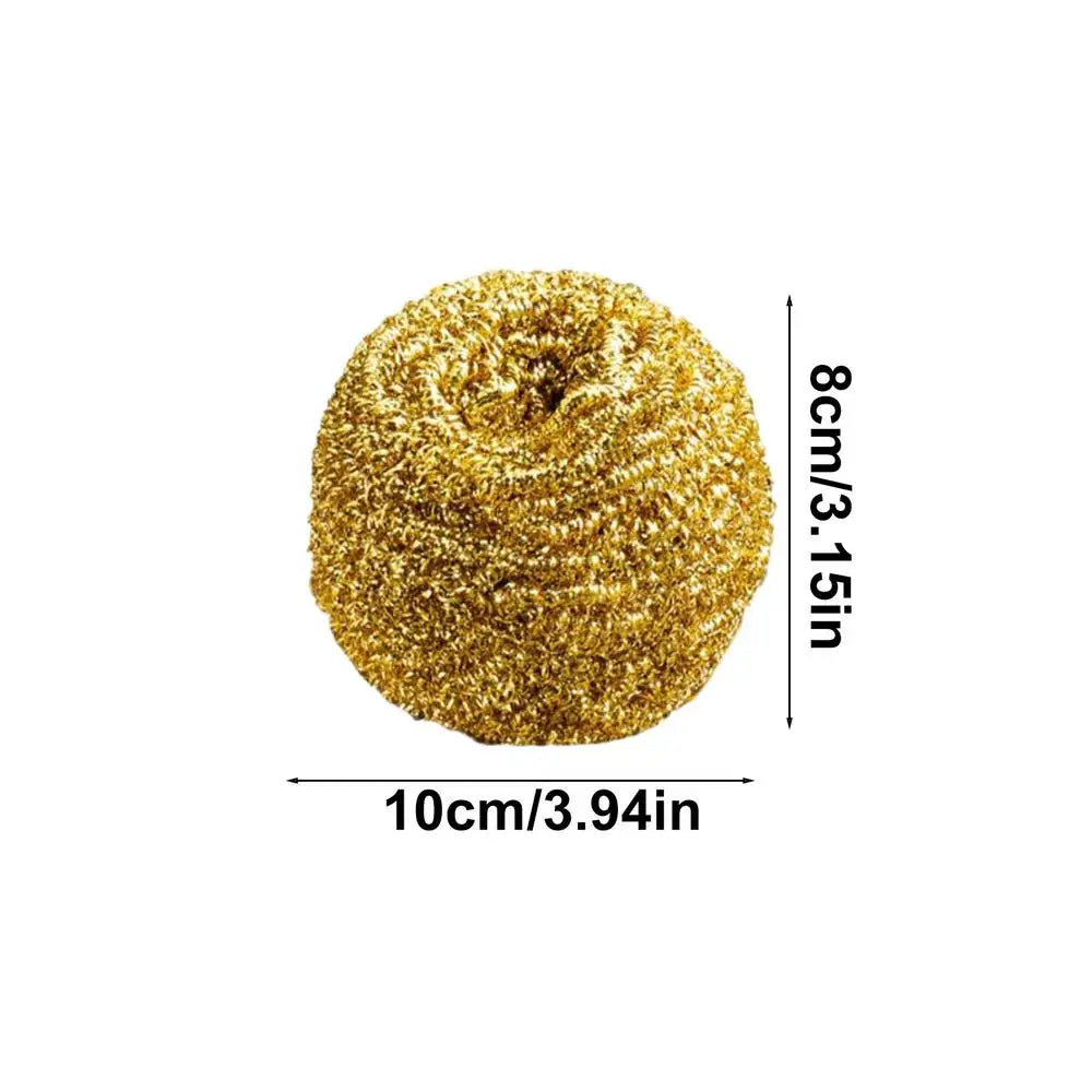 Kupferdraht-Schwamm – Messing Design – 10x8 cm Nützlichkeit