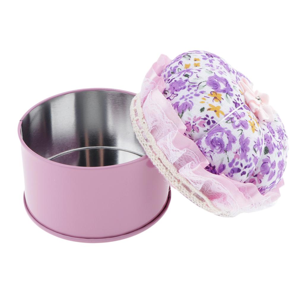 Kürbis-Nadelkissen – Weiche Baumwolle – 7.8cm Durchmesser