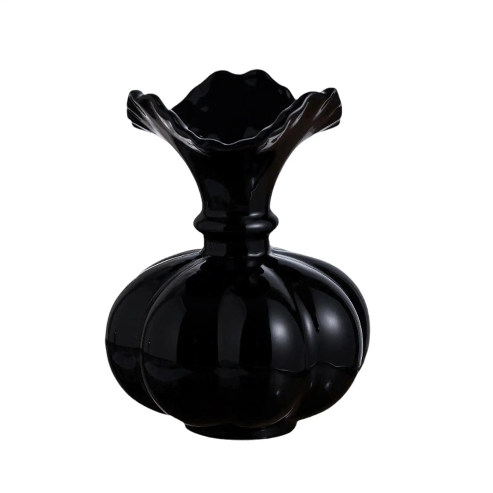 Kürbisvase – Keramik Modern – 15x20cm Tischdeko