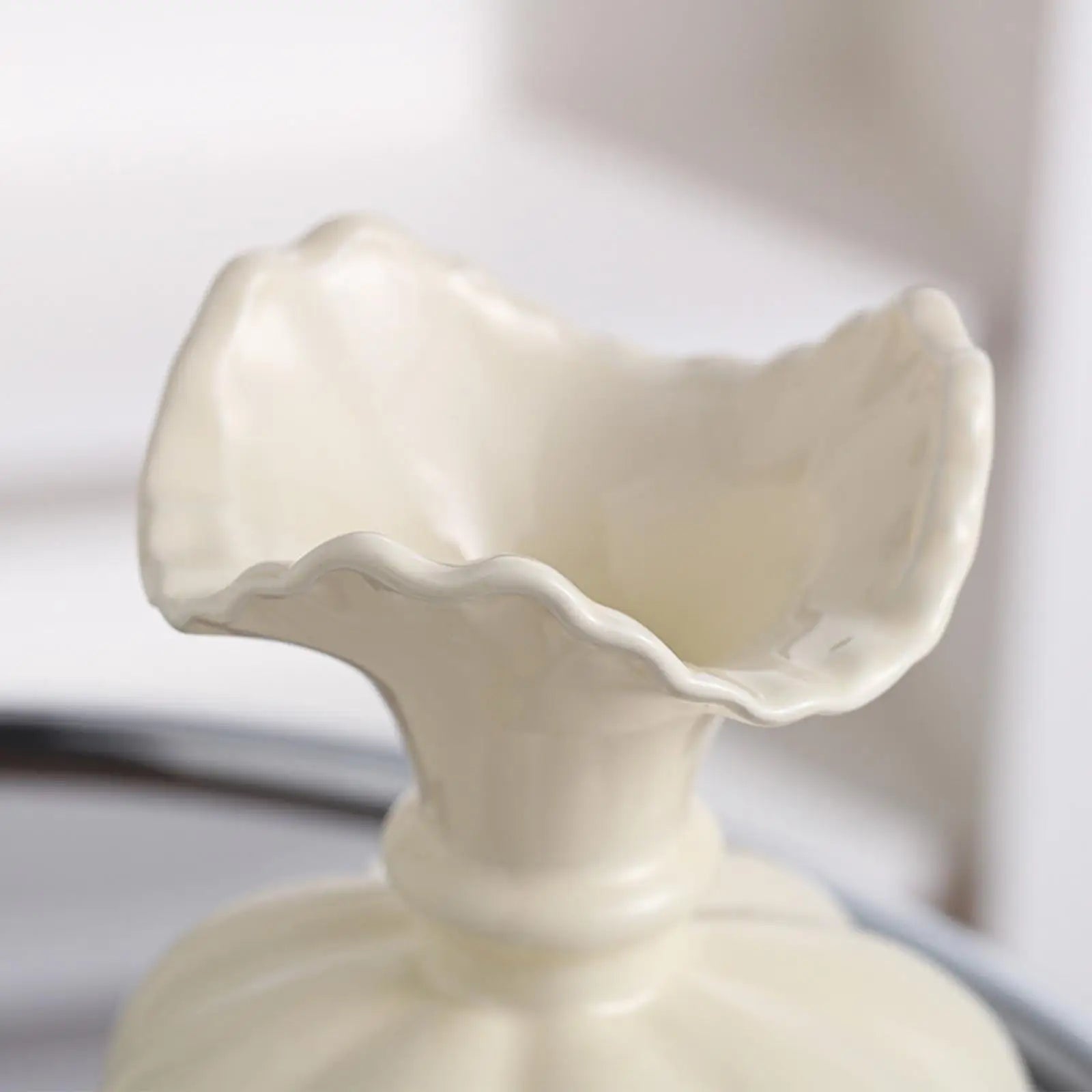 Kürbisvase – Keramik Modern – 15x20cm Tischdeko