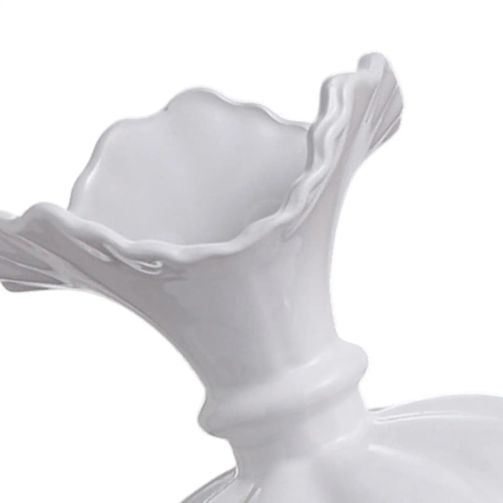 Kürbisvase – Keramik Modern – 15x20cm Tischdeko