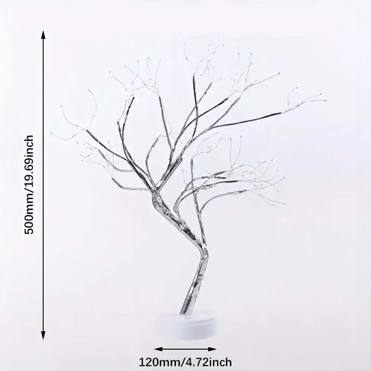 LED Baumbeleuchtung mit 108 warmweissen Lichtern für stimmungsvolle Dekoration, USB- oder Batteriebetrieb