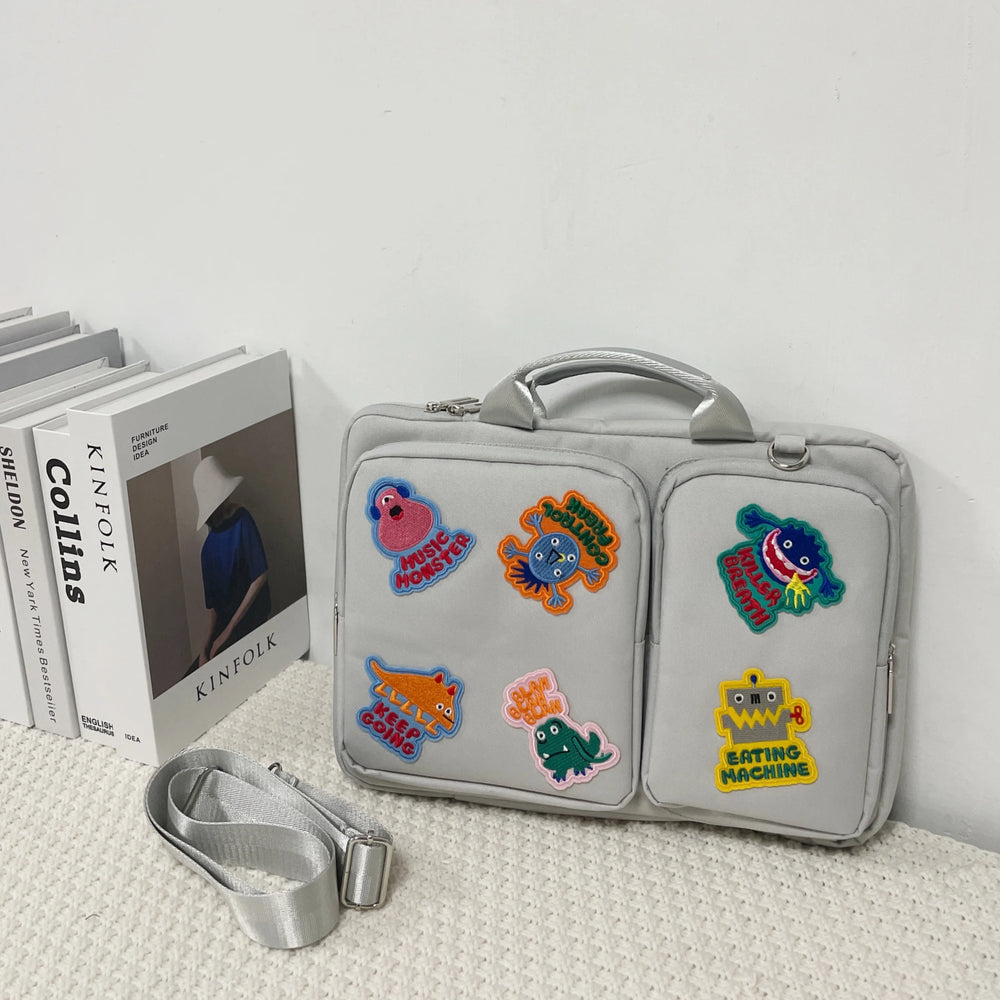 Modische Laptop-Aktentasche aus Polyester, Farbe: fensedangao, Grösse: 15.6-16 Zoll