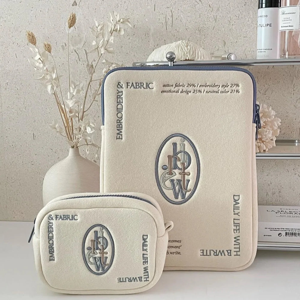 Laptop-Hülle – Minimalistisches Polyester – 13-16 Zoll