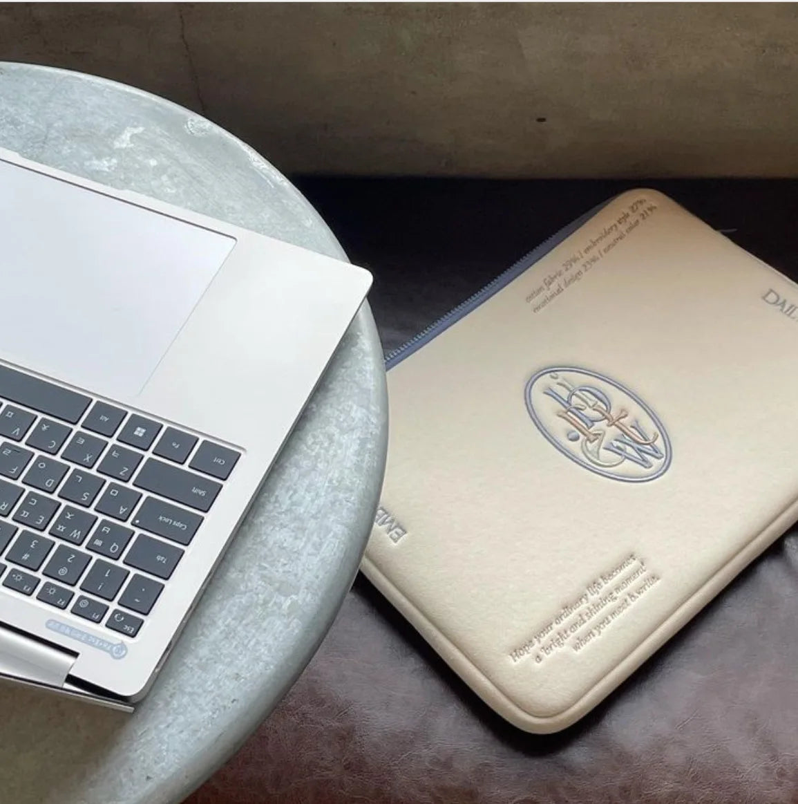 Laptop-Hülle – Minimalistisches Polyester – 13-16 Zoll