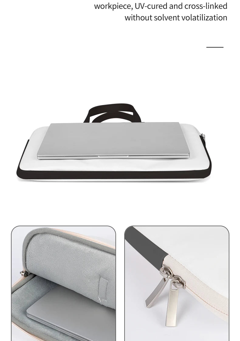 PU-Leder Laptoptasche mit Graffiti-Design für 13-17 Zoll Laptops