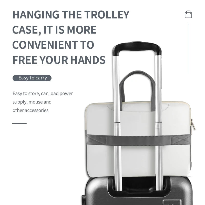 Stossfeste PU-Leder-Laptoptasche mit Graffiti-Design, Grösse: 13-17 Zoll