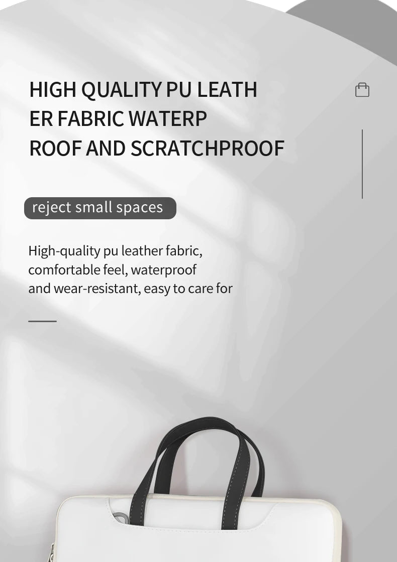 PU-Leder-Laptoptasche mit Graffiti-Design und stossfestem Flanellfutter in Grösse 14 Zoll