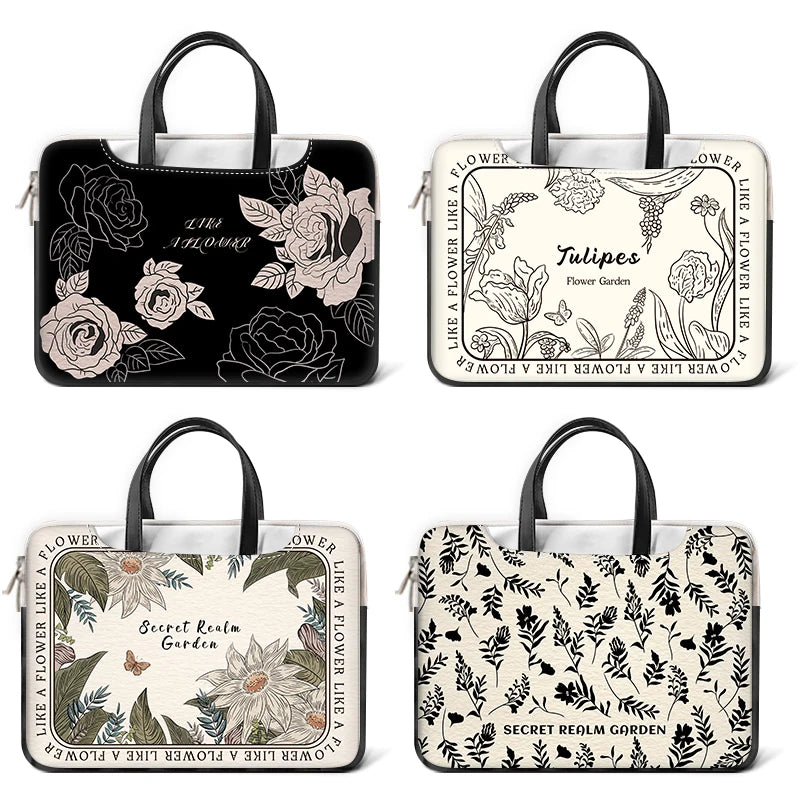 Laptoptasche aus PU-Leder mit Graffiti-Design, Grösse: 13 bis 17 Zoll