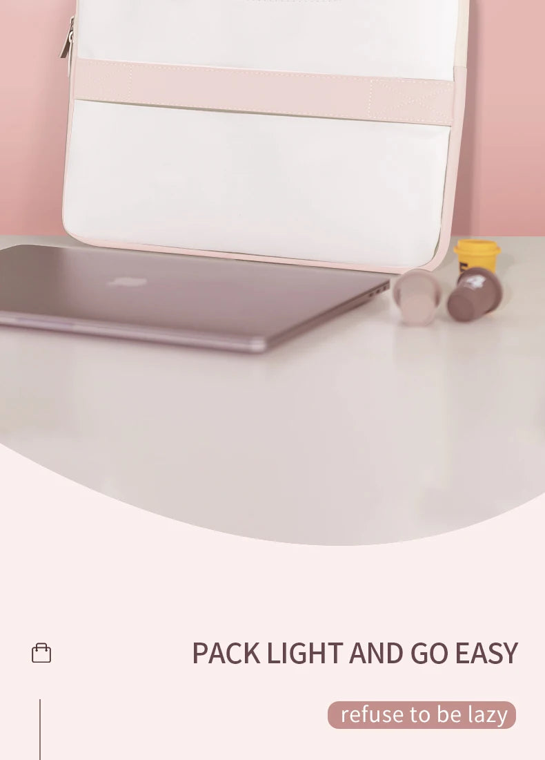 wasserfeste Laptop Tasche aus PU, Farbe BN-0676, Grösse 14 Zoll