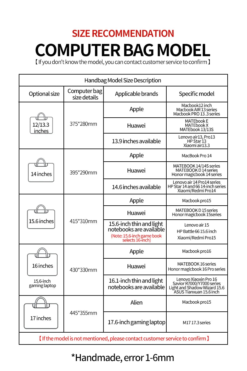 Wasserdichte PU-Laptoptasche in Farbe BN-0676 für 14 Zoll Geräte