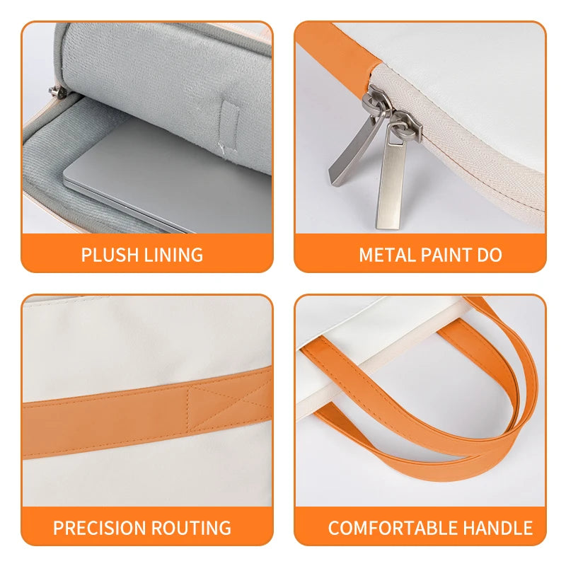 PU-Leder Laptoptasche wasserdicht in Farbe TA-0776, Grösse 15-15,6 Zoll