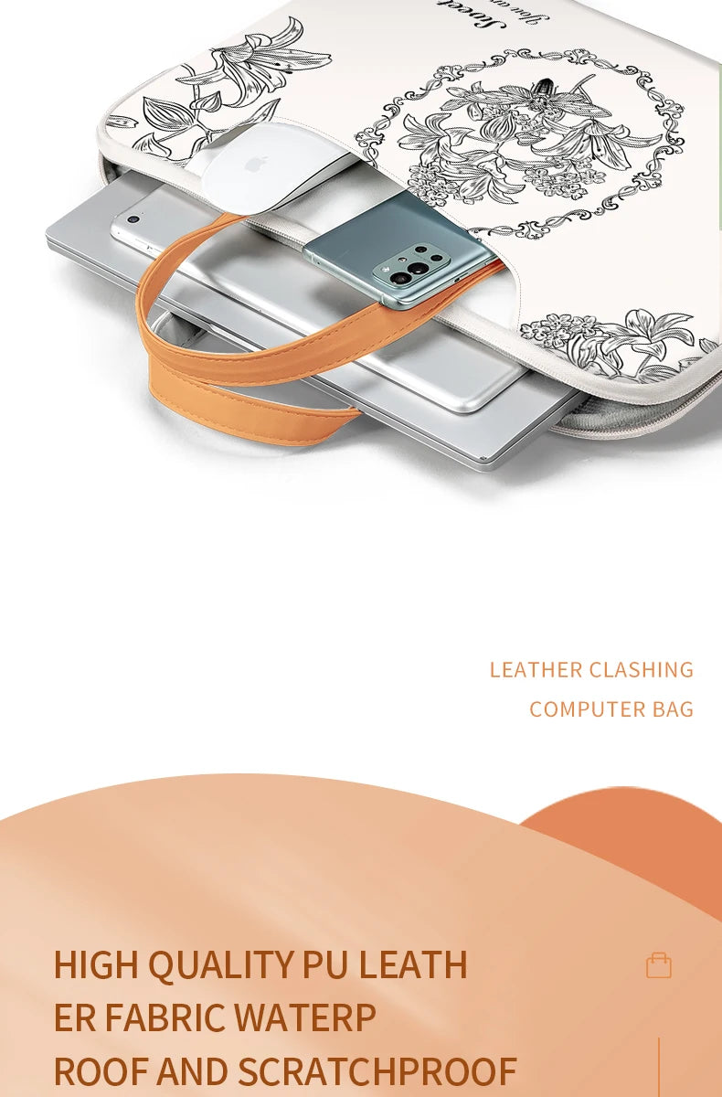 Wasserdichte PU-Laptop-Tasche, Farbe: TA-0776, Grösse: 13-13,3 Zoll, für MacBook