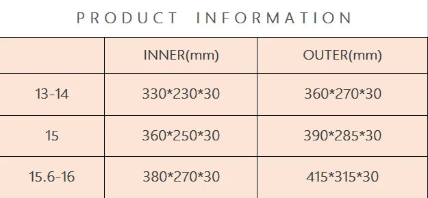 Laptop-Tasche - Polyester Design - Für 13.3-16 Zoll Laptops