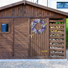 Lavendelkranz – Rattan & Seide – 40cm Innen Deko