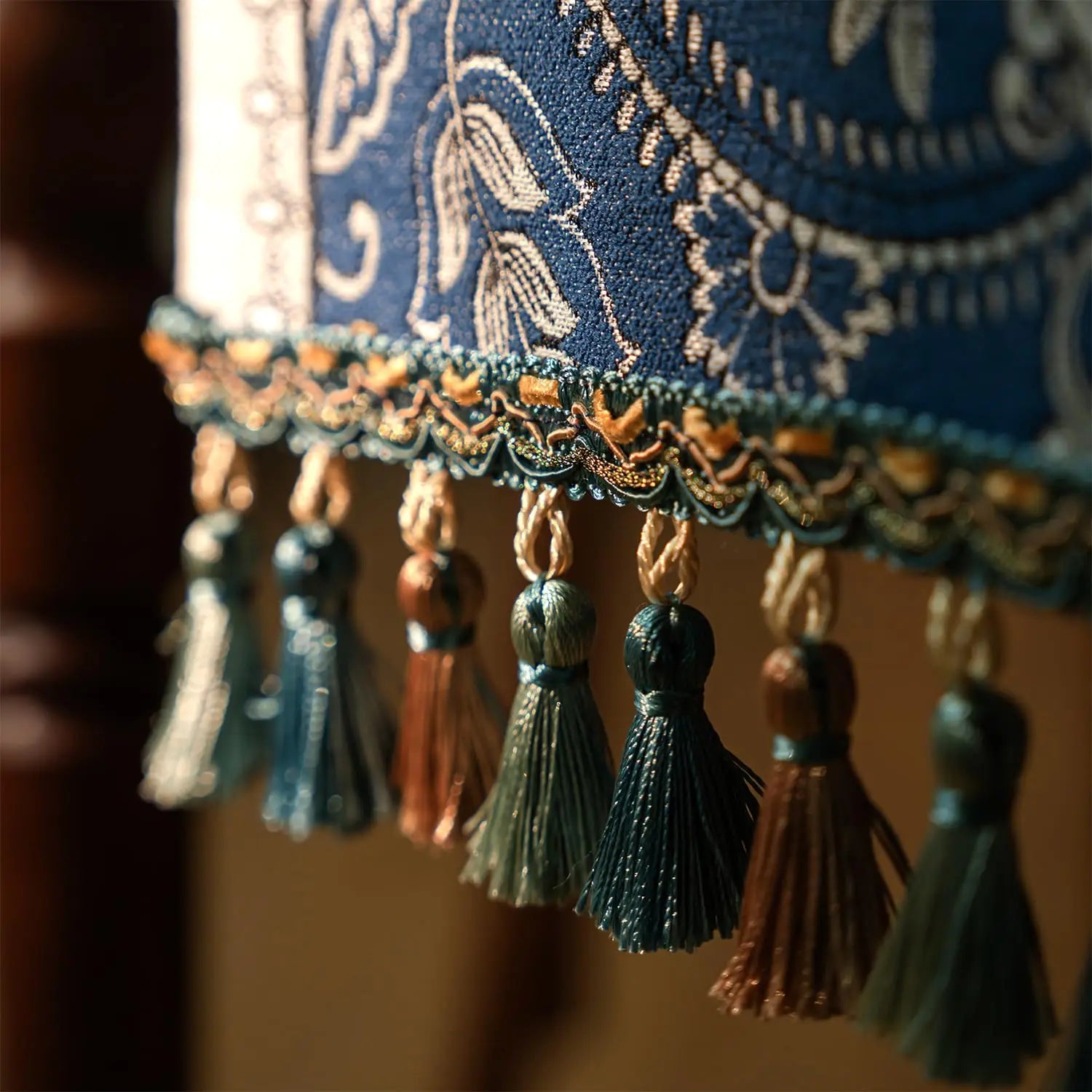 Bunter Leinen Tischläufer mit Blumenmuster, Farbe: 5, Grösse: 35x160cm, Essbereich dekorativ