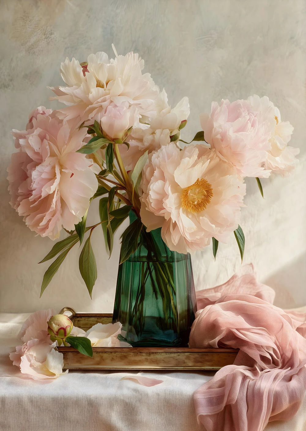 Moderner Figurenmalerei-Leinwanddruck mit vertikalem Design, ungerahmt, Grösse: 30x42 cm